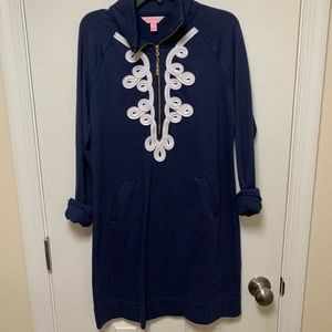 Lily Pulitzer quarter zip popover dress